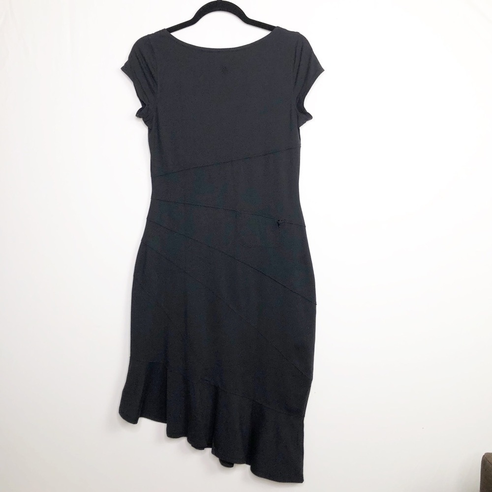 ATHLETA small Black T-shirt dress - Picture 4 of 9